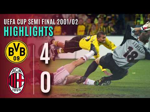 Borussia Dortmund vs. AC Milan | Amoroso-Show | UEFA Cup 2001/02