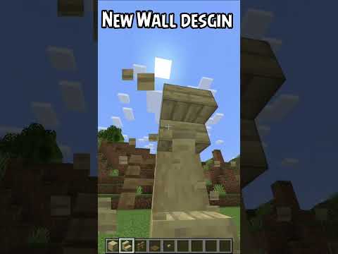 🔥Viral Tik Tok Hack for New Minecraft Wall Design🔥