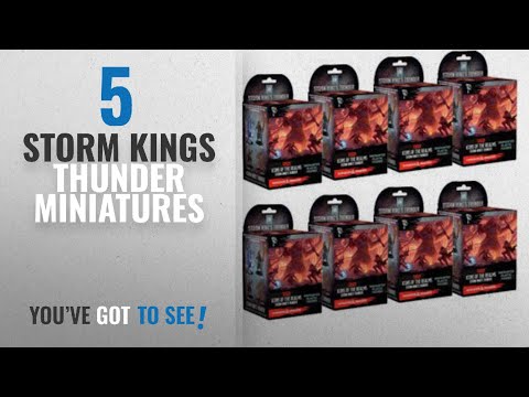 Top 10 Storm Kings Thunder Miniatures [2018]: Icons of the Realms: Standard Booster 8 Count Brick -