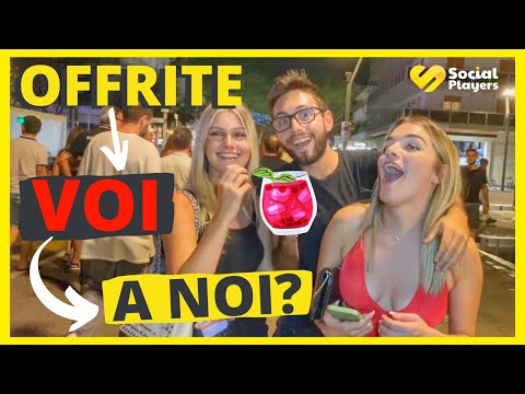 Provare a Rimorchiare Offrendo da Bere.. FUNZIONA? [ Intervista Sociale ]