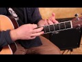 Acoustic Blues Guitar Lesson - How to Play "Nobody ...