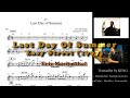 Last Day Of Summer - Eric Marienthal "Transcription"