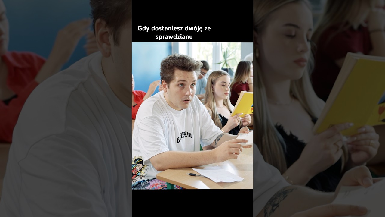 Gdy dostaniesz 2 ze sprawdzianu.. a Ty jaką ocenę ostatnio dostałeś/aś?