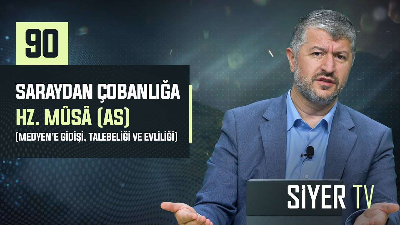 90. Saraydan Çobanlığa Hz. Musa (as) (Medyen'e Gidişi, Talebeliği ve Evliliği) episode artwork