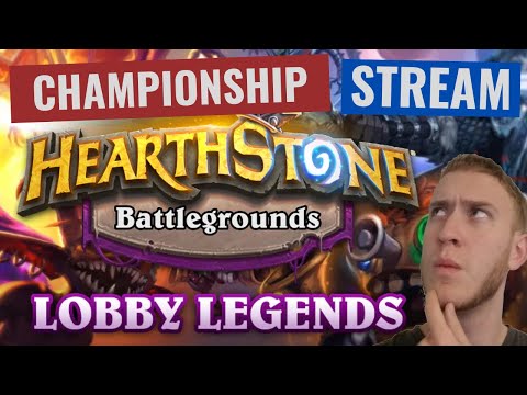 Chill-cast with Kolst - Hearthstone Battlegrounds Lobby Legends Day 1
