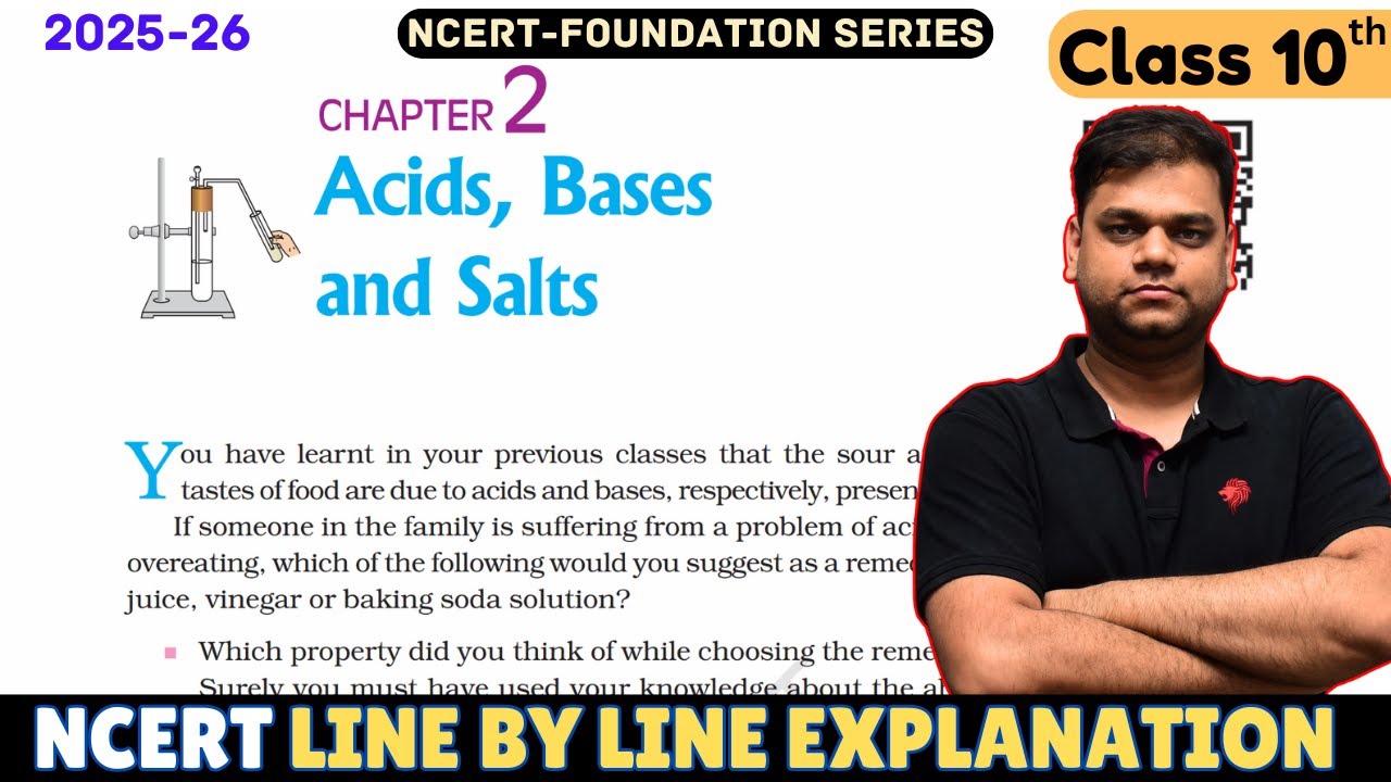 Acids, Bases and Salts : Class 10 Science Chapter 2 [Full Chapter]