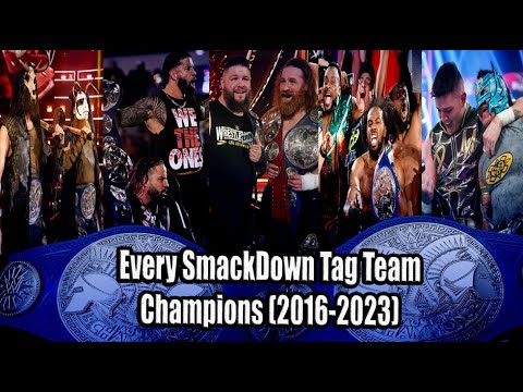 Every SmackDown Tag Team Champion (2016-2023)