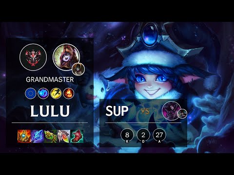 Lulu Support vs Morgana - EUW Grandmaster Patch 11.23