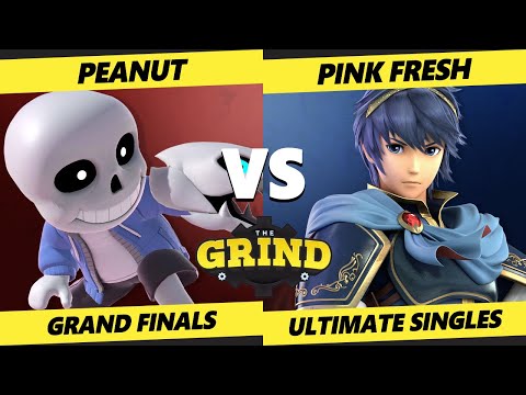 The Grind 227 GRAND FINALS - Pink Fresh (Marth) Vs. Peanut (Mii Swordfighter) Smash Ultimate - SSBU