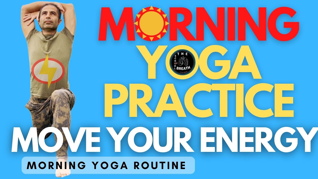 Morning Yoga for Beginners ☯ Energy Boost Yoga ☯ Increase Lung Capacity Yoga