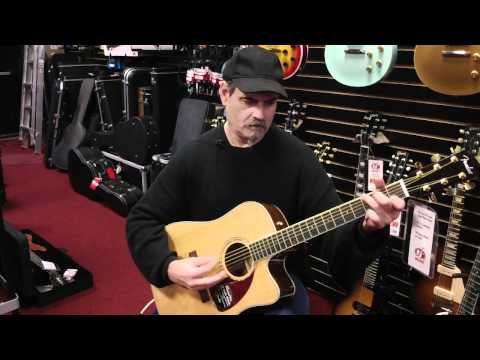 Fender CD320ASCE - Solid Spruce Top & Solid Mahogany Bk & Sides, w/Fishman Electronics image 21