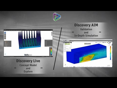 Heat Sink Thermal Simulation with ANSYS Discovery Live to AIM