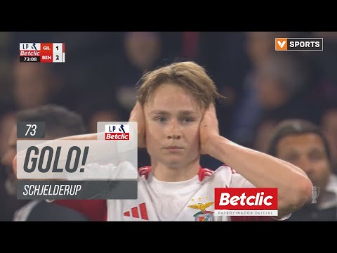 Golo Schjelderup: Gil Vicente 1-(2) Benfica (Liga 25/26 #24)