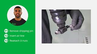 Arnott Rear Air Shock installation video for Cadillac DTS, Buick Lucerne (F55)