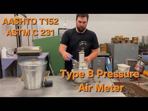 Type B Pressure Air Meter ASTM C231 & AASHTO T152
