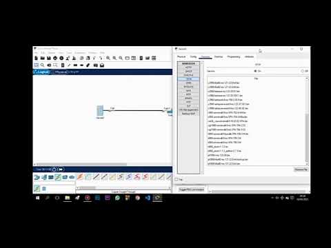 BACKUP, RECOVERY and UPGRADE IOS ON A CISCO PACKET TRACER.                  Amelia amini_2DTI