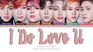 I Do Love U (널하다) - MONSTA X (몬스타엑스) [Color Coded Lyrics Han|Rom|Eng]