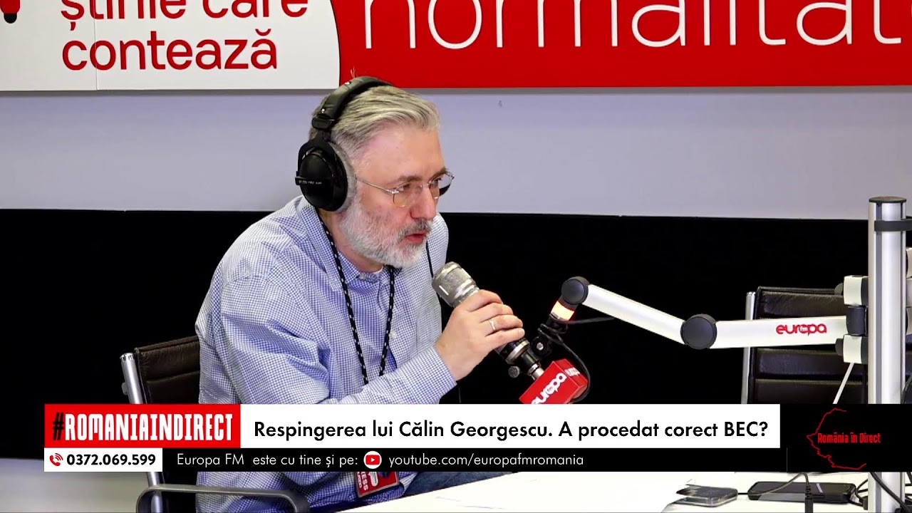 România în Direct: Respingerea lui Călin Georgescu. A procedat corect BEC?