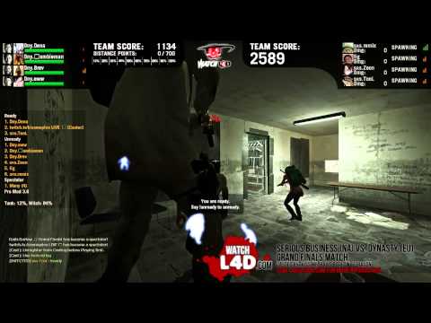 L4D2// WatchL4D 2014 Spring Tournament Grand Finals! Team Dynasty vs Serious Business
