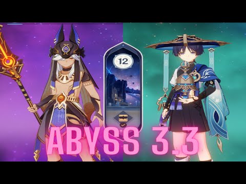 [Genshin Impact][Abyss 3.3 Fl.12] Cyno C6 Aggravate / Wanderer C6 Hyper