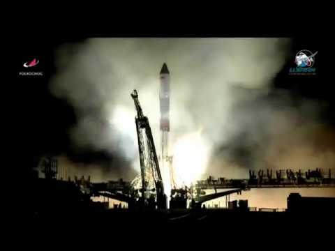 launch of the Soyuz progress mission