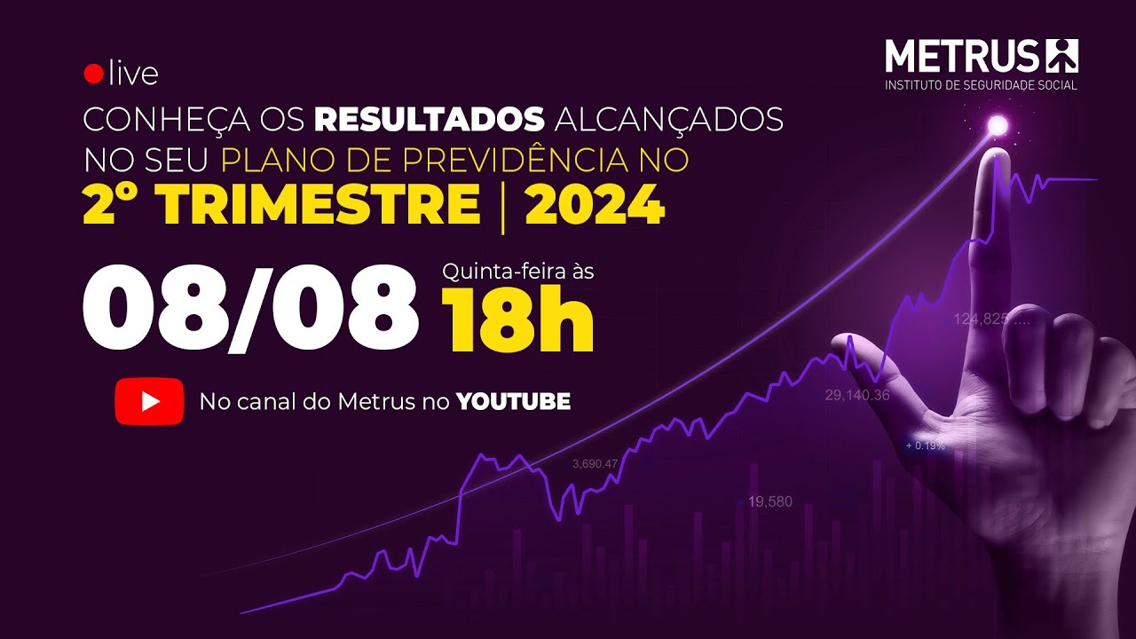 CONHEÇA OS RESULTADOS ALCANÇADOS  NO SEU PLANO DE PREVIDÊNCIA NO 2º TRIMESTRE | 2024