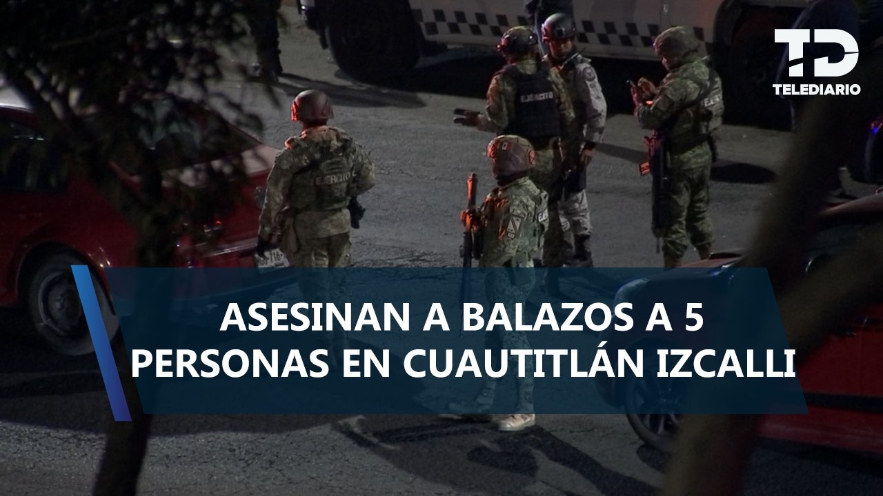 Balean a 5 personas en vulcanizadora de Cuautitlán Izcalli