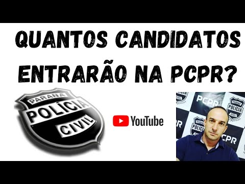Quantos candidatos serão chamados na PCPR ?
