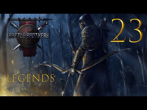 #23. Battle Brothers Legends Mod. Максимальная сложность. "Финал первого похода"