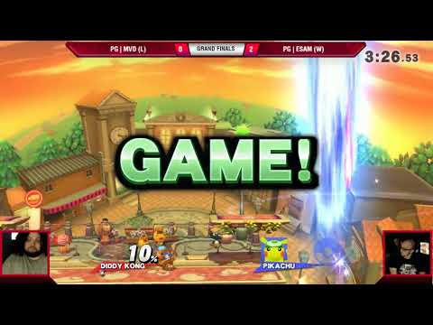 VS Weekly 7/27/17 - Grand Finals - MVD (Diddy) vs Esam (Pikachu) - Smash 4