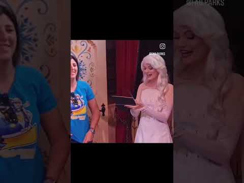 frozen meet & greet gone wrong!