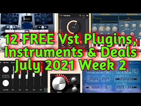 🔥12 Best New FREE VST PLUGINS, Vst Instruments, Sample Packs & HUGE DEALS - July 2021 Week 2