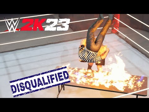 Fun Ways To Get DISQUALIFIED! - WWE 2K23