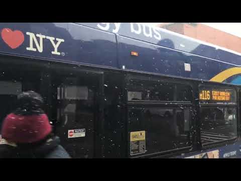 MTA BUS: 2021 New Flyer Xcelsior XDE40 [9608] M116 Bus @ West 116th Street & 5th Avenue