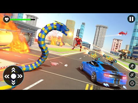 Anaconda Robot Car transform: war Robot Games Game Scapes Inc Android Gameplay
