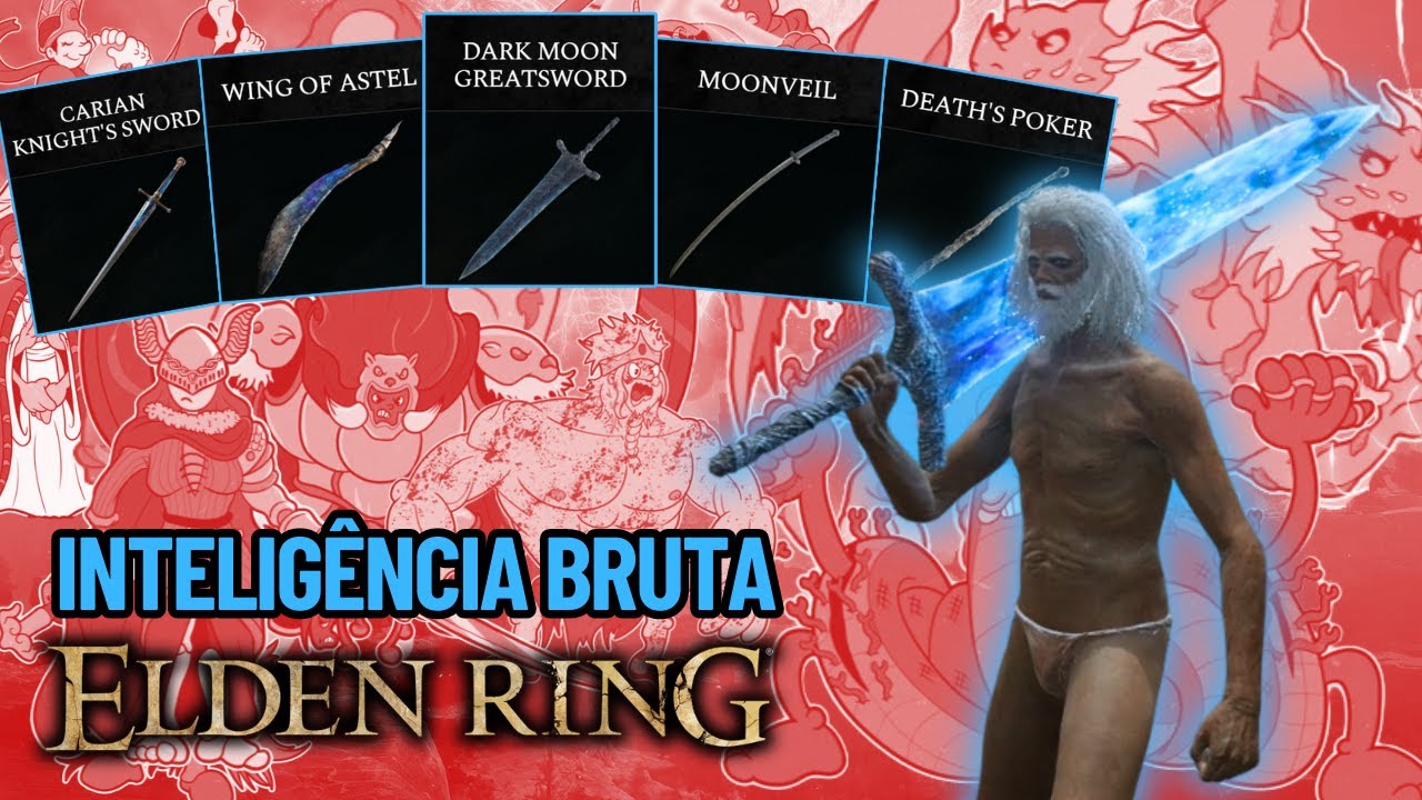 Elden Ring, mas só posso upar INTELIGÊNCIA