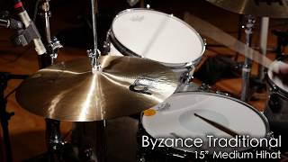 Video thumbnail for Meinl Cymbals B15MH Byzance 15" Traditional Medium Hihat by MEINL Cymbals - Official Product Videos