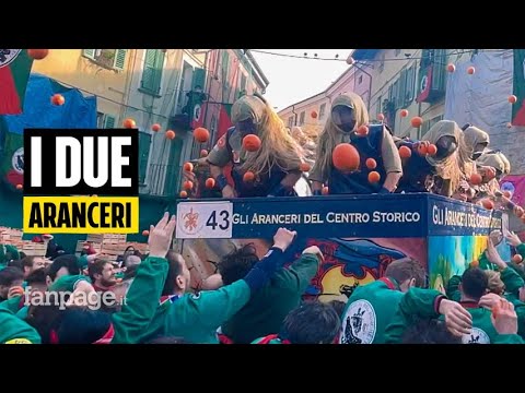 Ivrea Carnival, the first orange battle since the pandemic: "The most beautiful thing in the world"