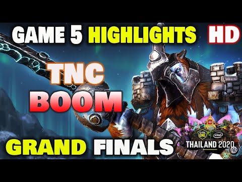 TNC Predator vs BOOM Esports Game 5 ESL ONE Thailand 2020 Grand Final Dota 2