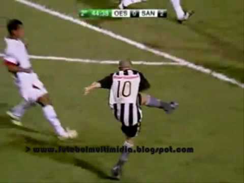 Oeste 1 x 2 Santos - Paulista - 13ª Rodada