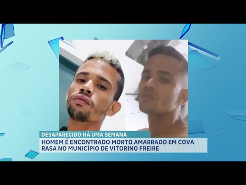 Vitorino Freire: Corpo de homem que estava desaparecido é encontrado em cova rasa