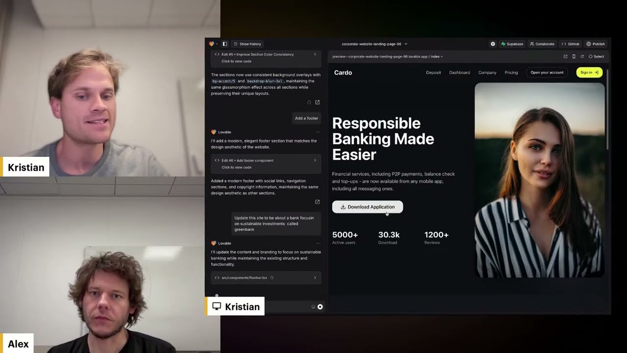 Lovable Office Hours #3  - Full-stack engineer and Product Hunt launch