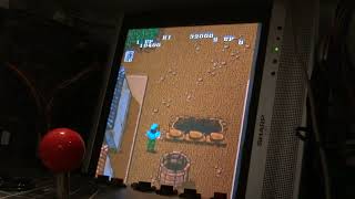 Guerrilla War (1987) SNK: Arcade Gameplay (Actual Hardware)