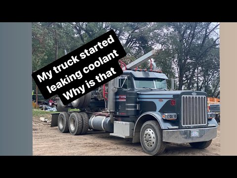 How to change a water pump on a Caterpillar 3406E