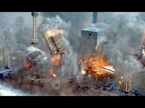 Biggest City Destruction Scene Ever - Shanghai Fortress