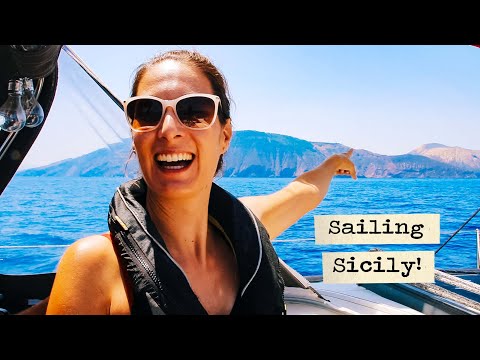 Summertime sailing in Sicily: the Aeolian Islands, the Strait of Messina and Siracusa. #52