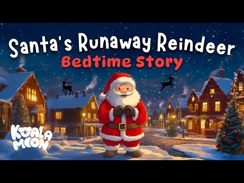 Santa's Runaway Reindeer! 🎅🏻 Christmas Kids Bedtime Stories and Sleep Meditations 🌙 Koala Moon