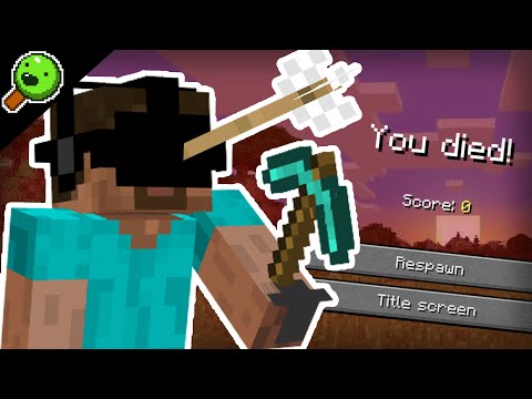 Minecraft in VR is absolutely traumatizing...