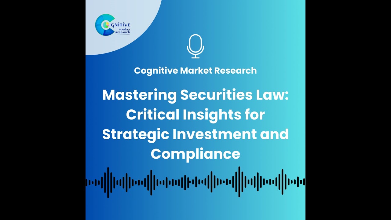 Mastering Securities Law: Critical Insights for Strategic Investment and Compliance