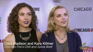 Chicago Fire Interviews - Dora Madison & Kara Killmer video